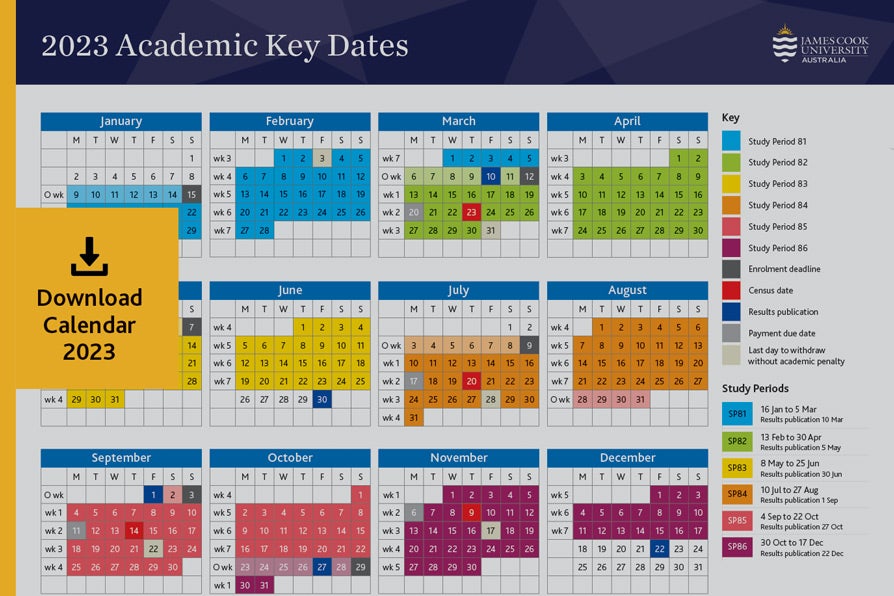 JCU Academic Calendar 2023